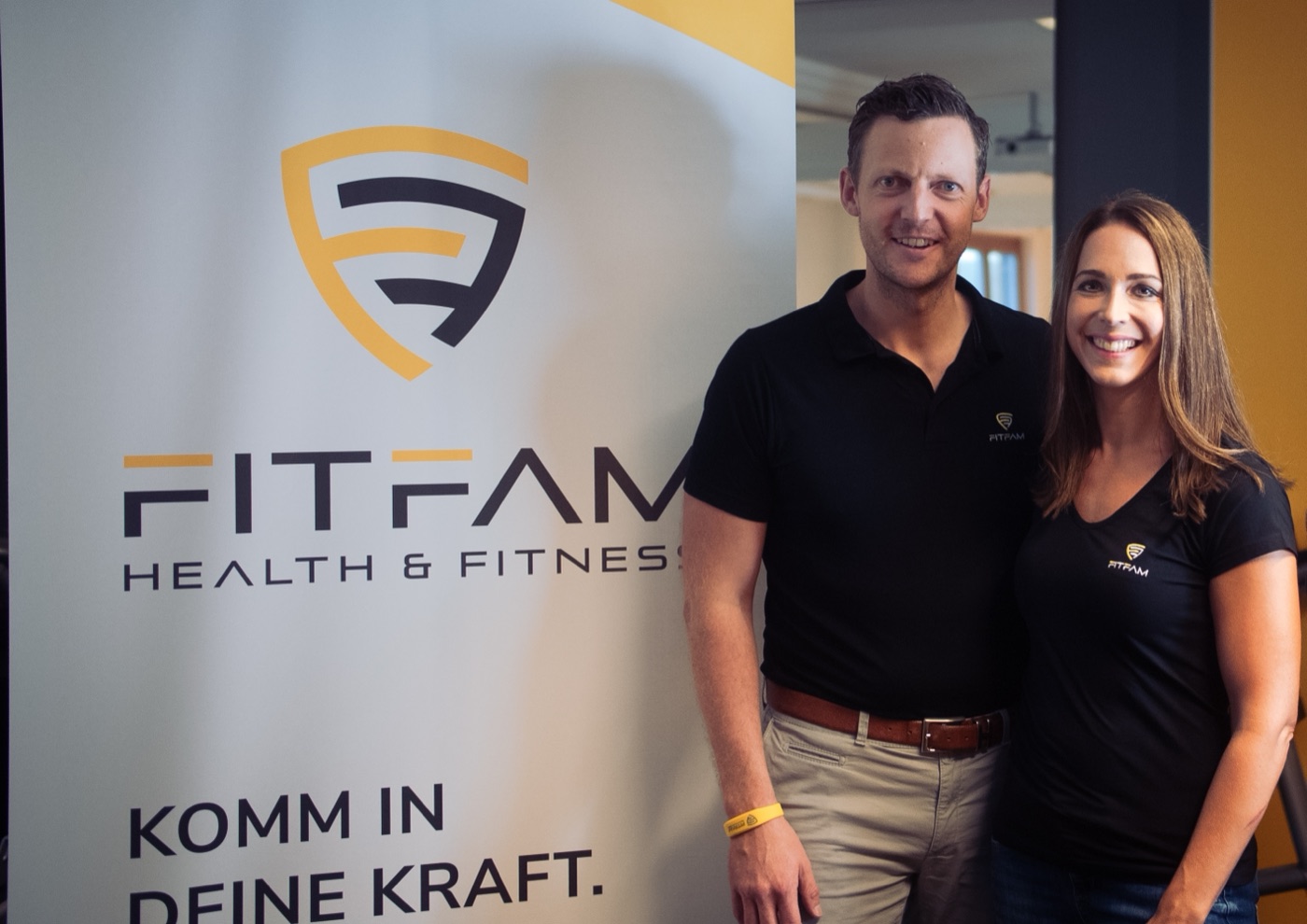 Anita und Christoph Haider, Gründer von FITFAM Health & Fitness